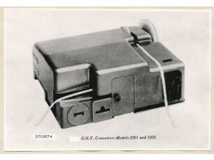 GNT Converter Modell 2201 (Fernschreibmaschine), Foto 1957