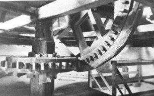 Syrau. Turmholländer, Baujahr 1887, Inneres, Kammrad, 1937, Repro