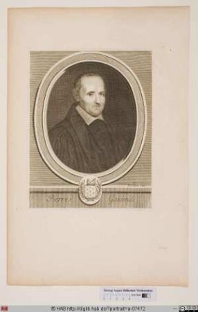 Bildnis Petrus Gassendi (eig. Pierre Gassend)