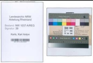 Entnazifizierung Karl Anton Kerls , geb. 00.00.0000 (Stadtinspektor)