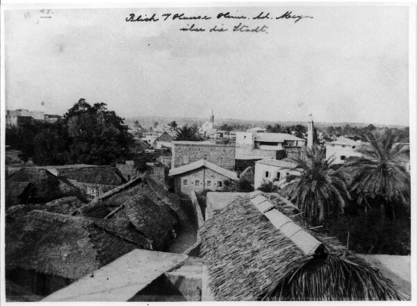 View from the house of Heinr. Meyer over the town