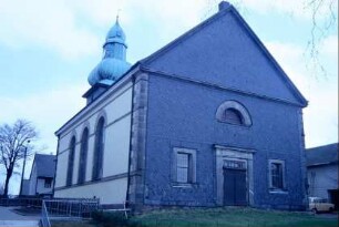 Kirche, Giebelseite Langhaus