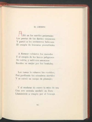 El crespín