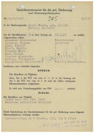 Frank, Ernst