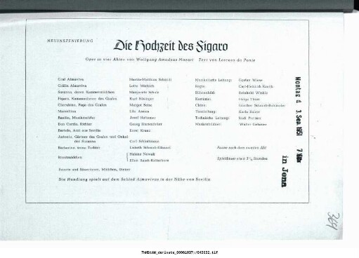 Die Hochzeit des Figaro