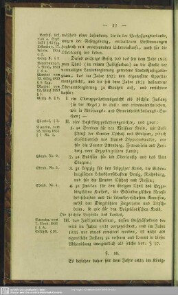 § 10. Die ersten Instanzen Sachsens