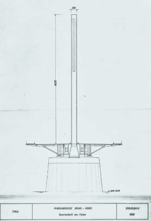 Rheinbrücke, Bonn-Nord