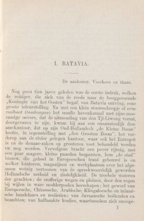 I. Batavia