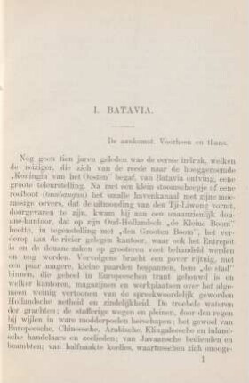 I. Batavia
