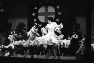 Freiburg: Stadthalle; Europafestival, spanische Tanzgruppe