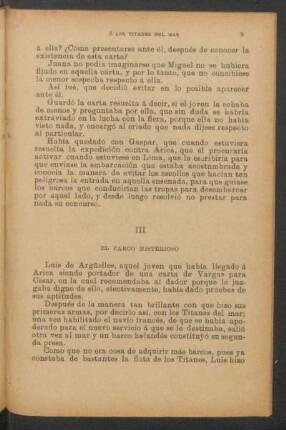 III - El barco misterioso