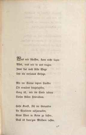 Gesammelte Werke, 1. Gedichte. Nero. Hamlet in Wittenberg. Xenien und Epigramme