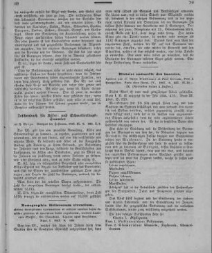 Taschenbuch für Käfer- und Schmetterlings-Sammler / von F[riedrich] Berge. - Stuttgart : Hoffmann, 1847