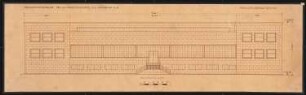 I.G.-Farben, Frankfurt/Main Verwaltungsgebäude: Laboratorium: Rückansicht 1:200