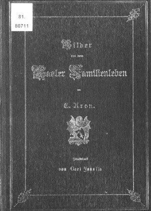 Bilder aus dem Basler Familienleben in baseldeutschen Versen
