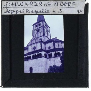 Schwarzrheindorf, Doppelkirche St. Maria und Clemens : Südansicht
