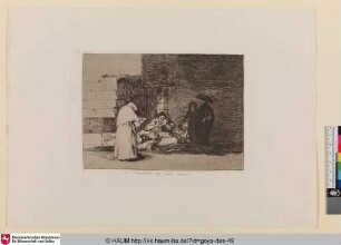 Caridad de una muger [Barmherzigkeit einer Frau; A women's charity]