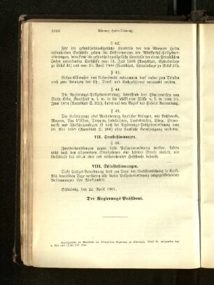 VII. Strafbestimmungen.