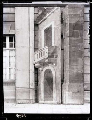 Schloßtheater; zwei Kulissen