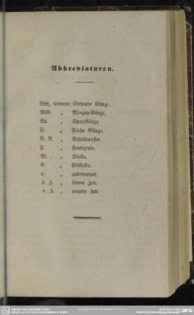 Abbreviaturen