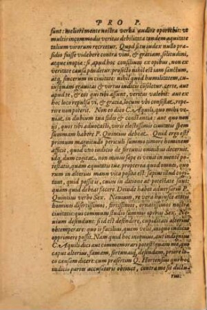 M. T. Ciceronis Orationvm Volvmina Tria, [1]