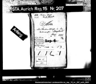 Die Untervögte in der Untervogtei Bagband