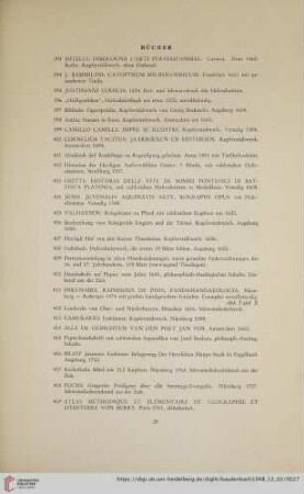 Bücher (Nr. 393-625)