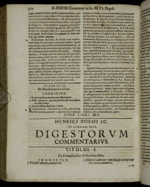 In Librum XLVI.