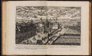 Die Kirche und Gottes=Acker zu St. Johanni. - Johannisstrasse, Nürnberg; Johannisfriedhof, Nürnberg; Siechenhaus Sankt Johannis, Nürnberg; Johanniskirche, Nürnberg