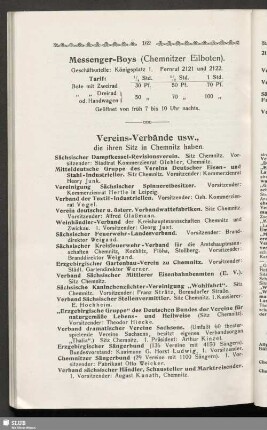 Messenger-Boys. (Chemnitzer Eilboten)