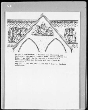 Mainz, Dom, ehemaliger Westlettner
