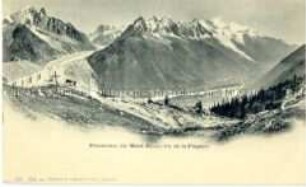 Ansicht des Mont Blanc