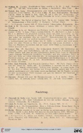 Nachtrag (Nr. 371 - 484)