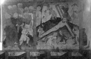 Blansingen: [Fresko] Christi Kreuzanheftung