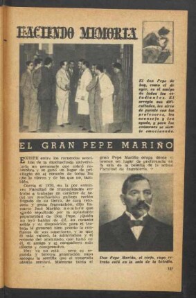 Haciendo memoria: El gran Pepe Mariño