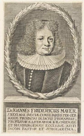 Bildnis des Joannes Fridericus Mayer