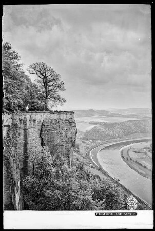 Blick auf Festung Königstein
