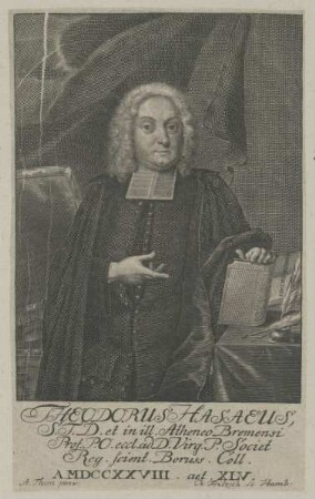 Bildnis des Theodorus Hasaeus