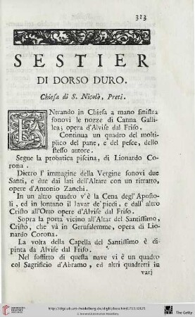Sestier di Dorso Duro