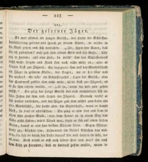 111. Der gelernte Jaeger.