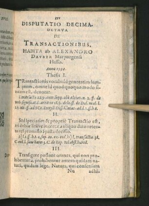 [Disputatio Decima-Octava. - Disputatio Vigesima.]