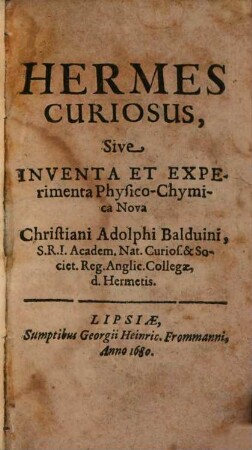 Hermes curiosus