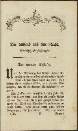Der erwachte Schläfer
