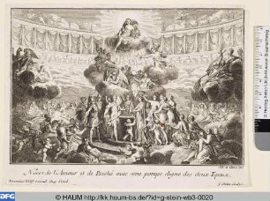 Die Hochzeit von Amor und Psyche