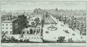 Ansicht des Gartens seiner Excellenz Signor Prencipe Ludovisi