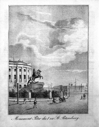 Monument Peter des I. zu St. Petersburg