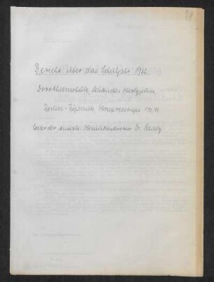 1932/33: Bericht über das Schuljahr ... - 1932/33