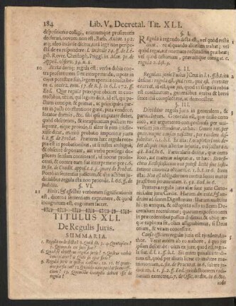 Titulus XLI. De Regulis Juris