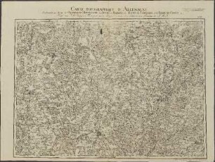 Karte 42: Carte Topographique D'Allemagne : Contenante une Partie de Champagne ...
