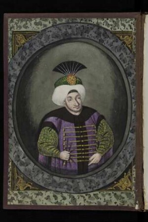 Illustration: Muṣṭafā II.